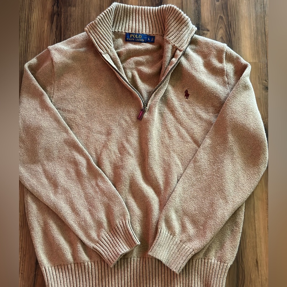 Polo Ralph Lauren zip-up sweater
